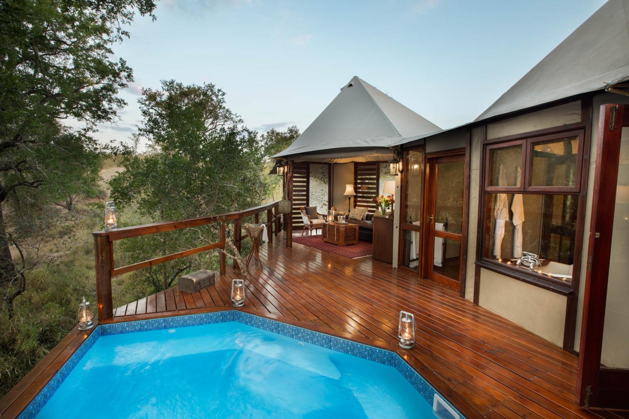 Hamiltons Tented Camp Mluwati Concession Bagian luar foto
